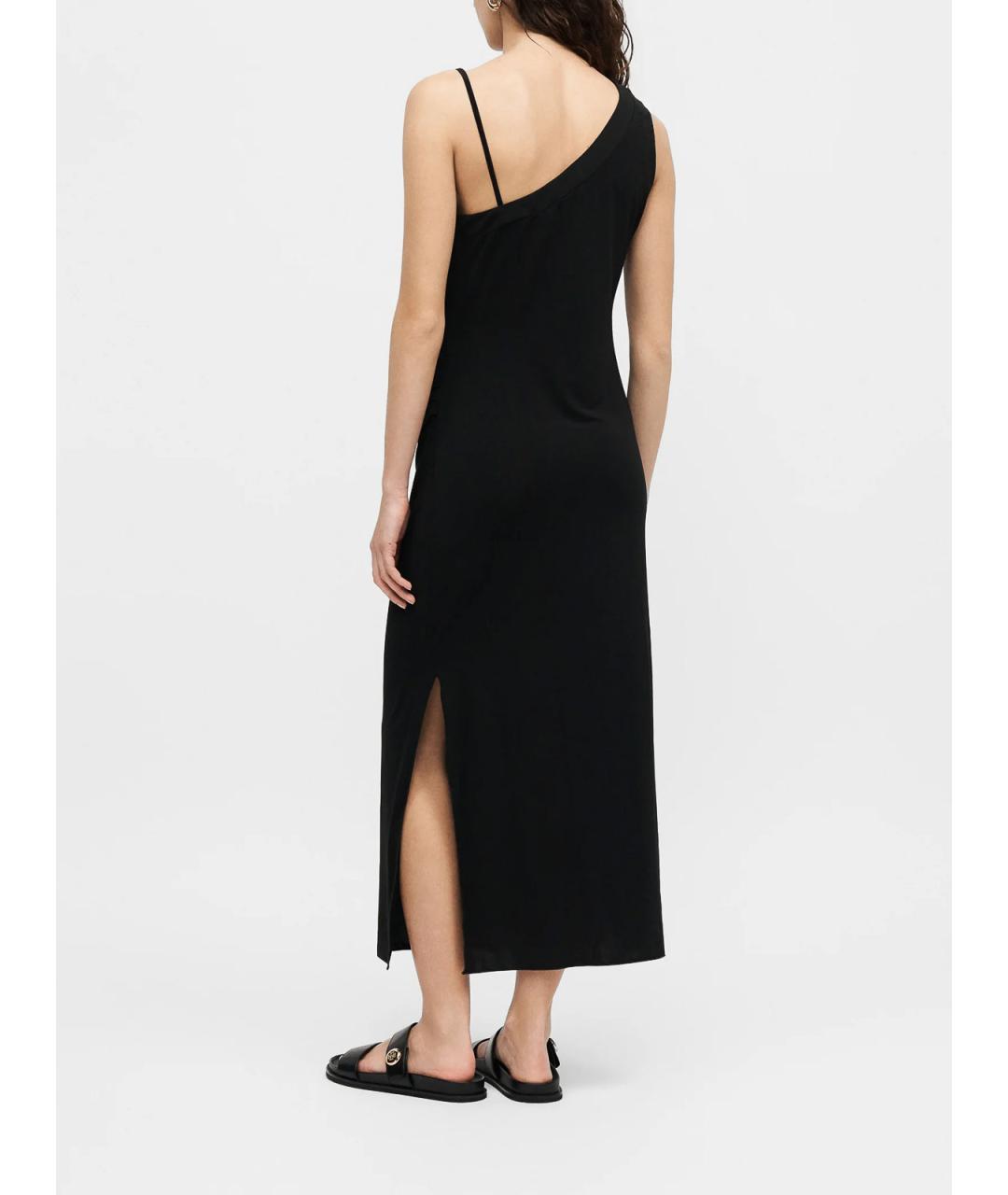 MAX MARA Черное вискозное вечернее платье, фото 4