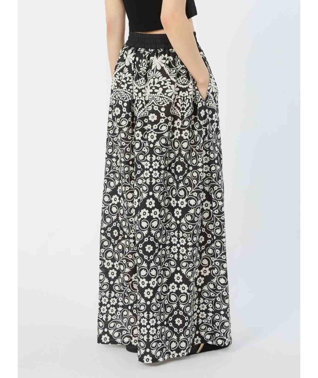 WEEKEND MAX MARA Мульти хлопковые брюки широкие, фото 2