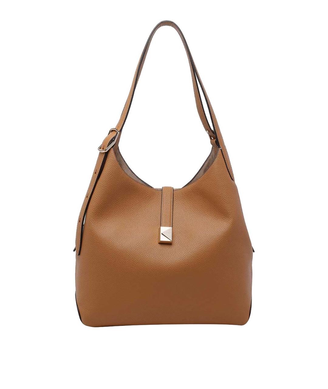 KATE SPADE Коричневая кожаная сумка тоут, фото 1