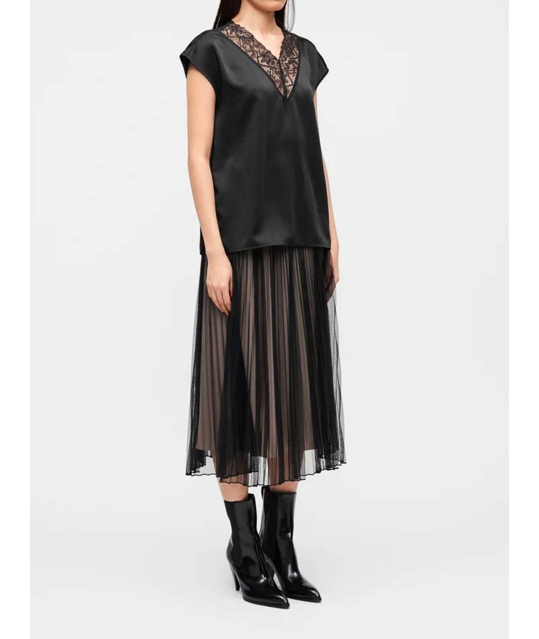 WEEKEND MAX MARA Черная блузы, фото 5