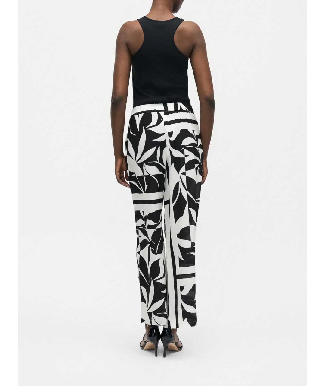 MAX MARA Мульти полиамидовые прямые брюки, фото 4