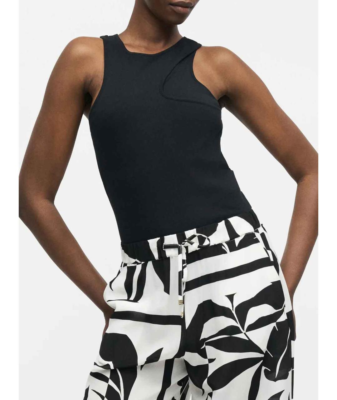 MAX MARA Мульти полиамидовые прямые брюки, фото 5