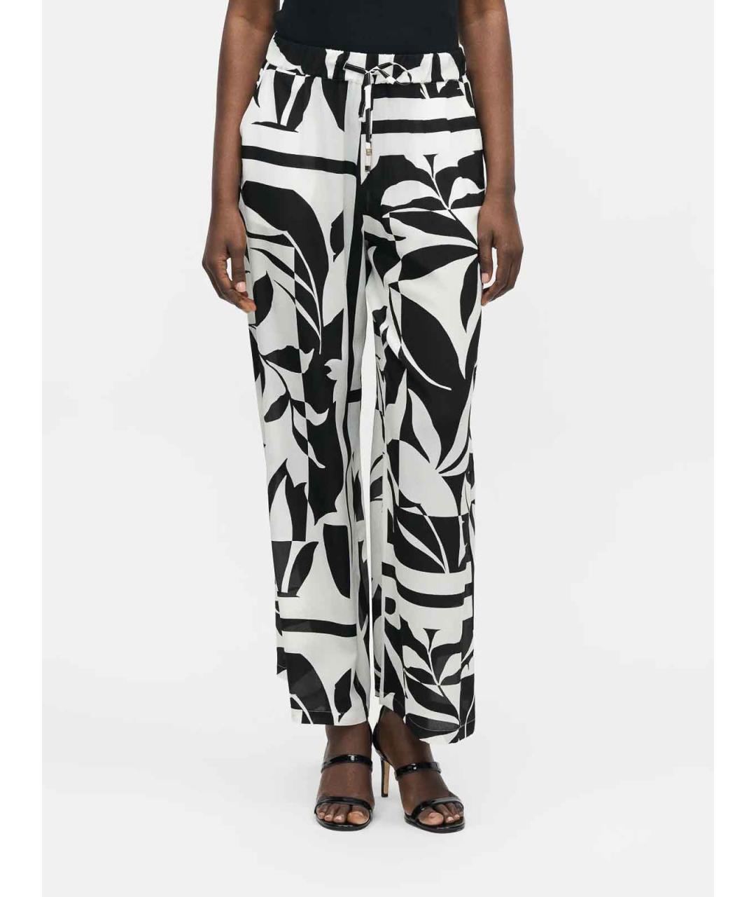 MAX MARA Мульти полиамидовые прямые брюки, фото 2