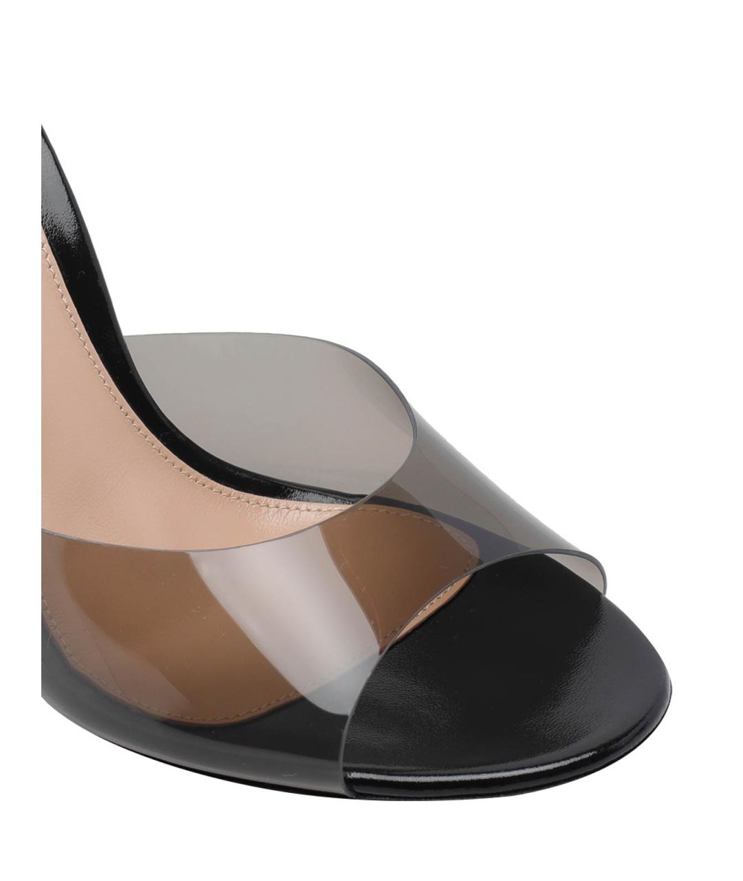 GIANVITO ROSSI Черные мюли, фото 4