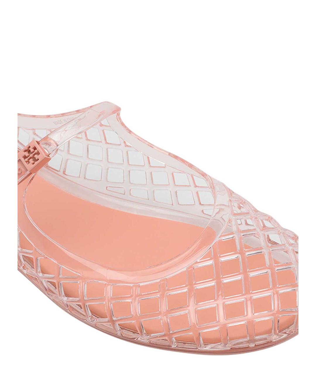 TORY BURCH Розовые резиновые мюли, фото 4