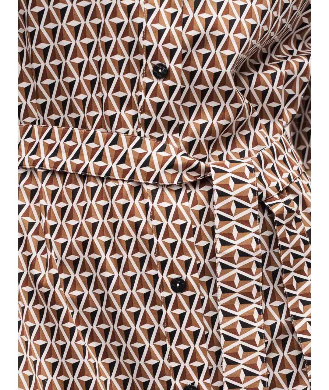 MAX MARA Мульти вискозное повседневное платье, фото 6