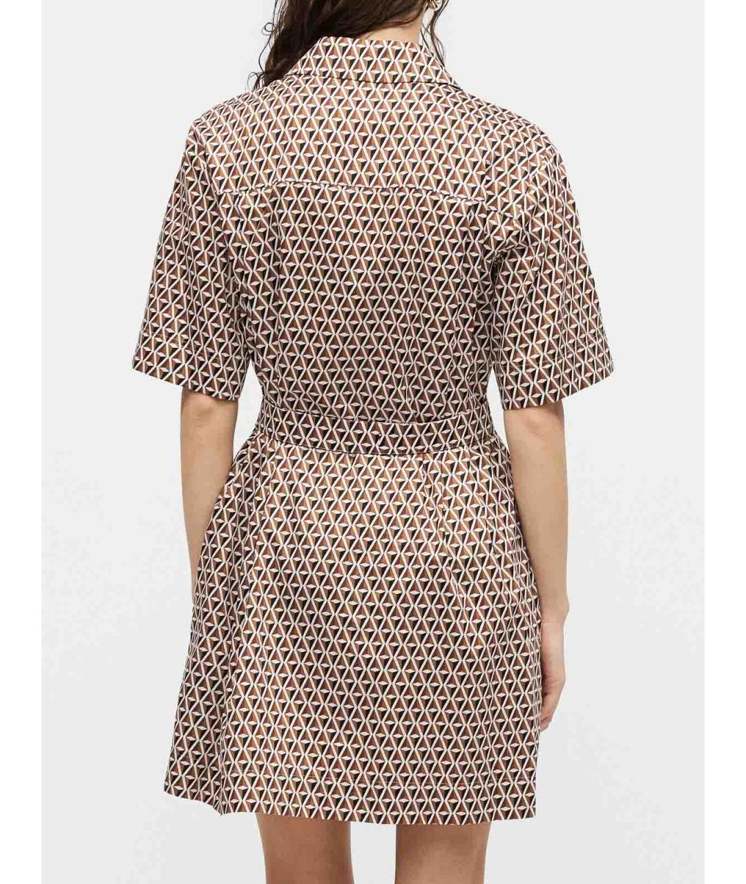 MAX MARA Мульти вискозное повседневное платье, фото 4