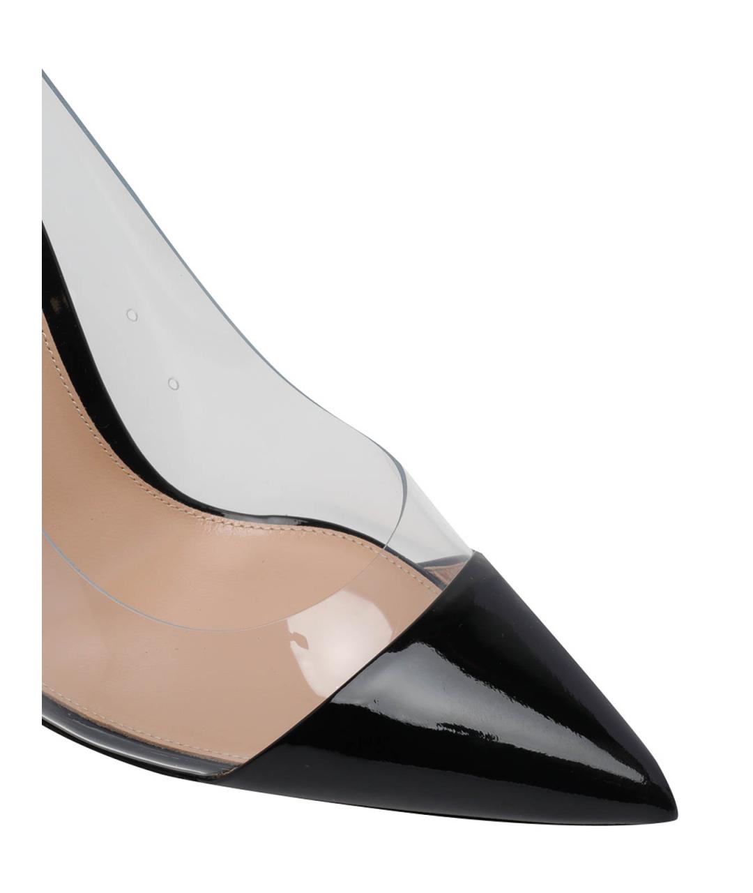 GIANVITO ROSSI Черные кожаные туфли, фото 4