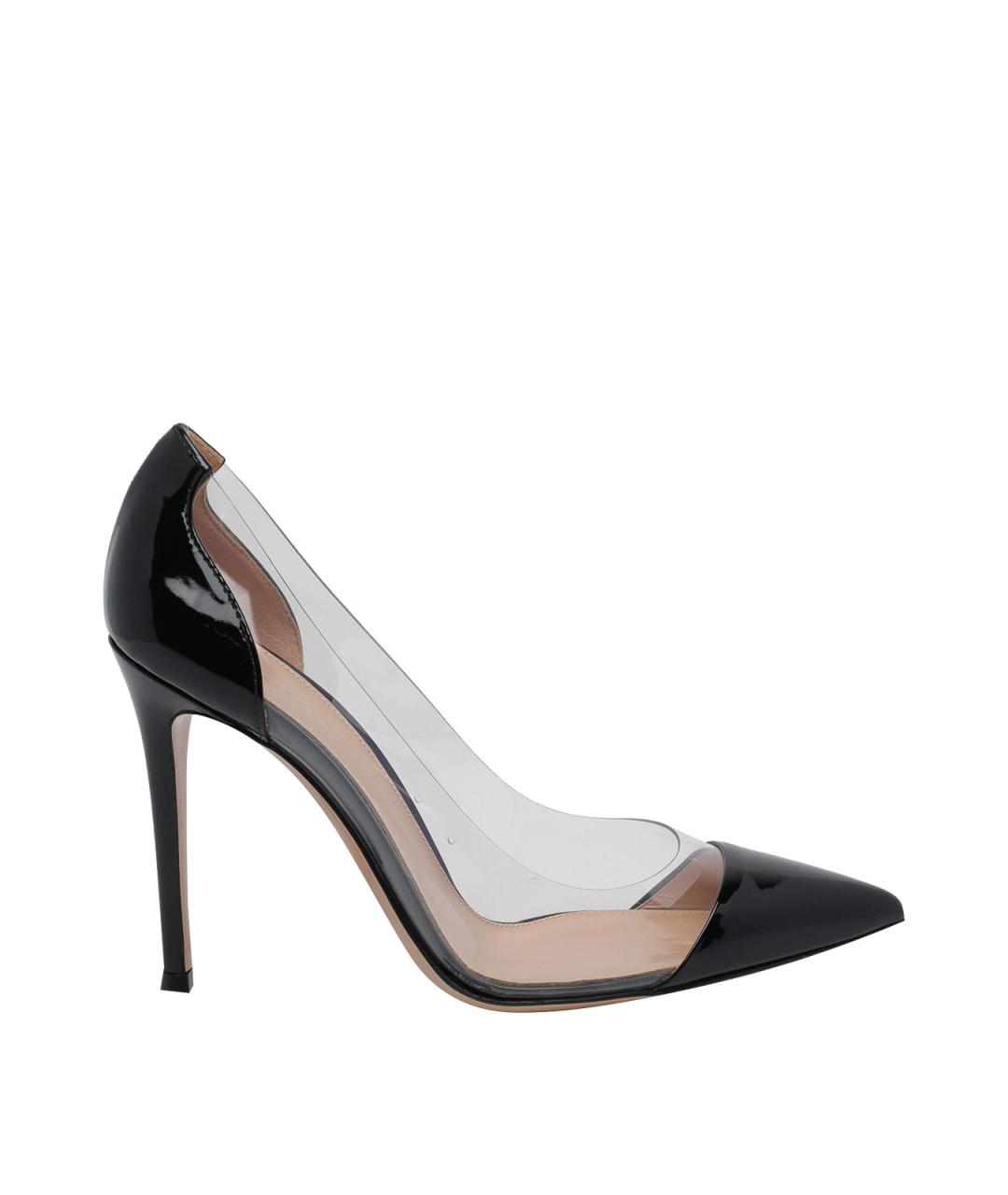 GIANVITO ROSSI Черные кожаные туфли, фото 1