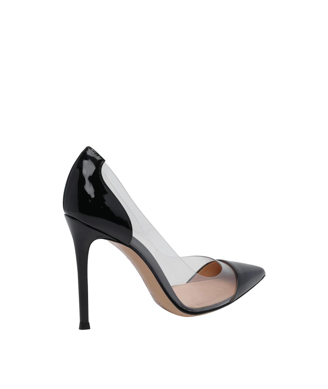 GIANVITO ROSSI Черные кожаные туфли, фото 3