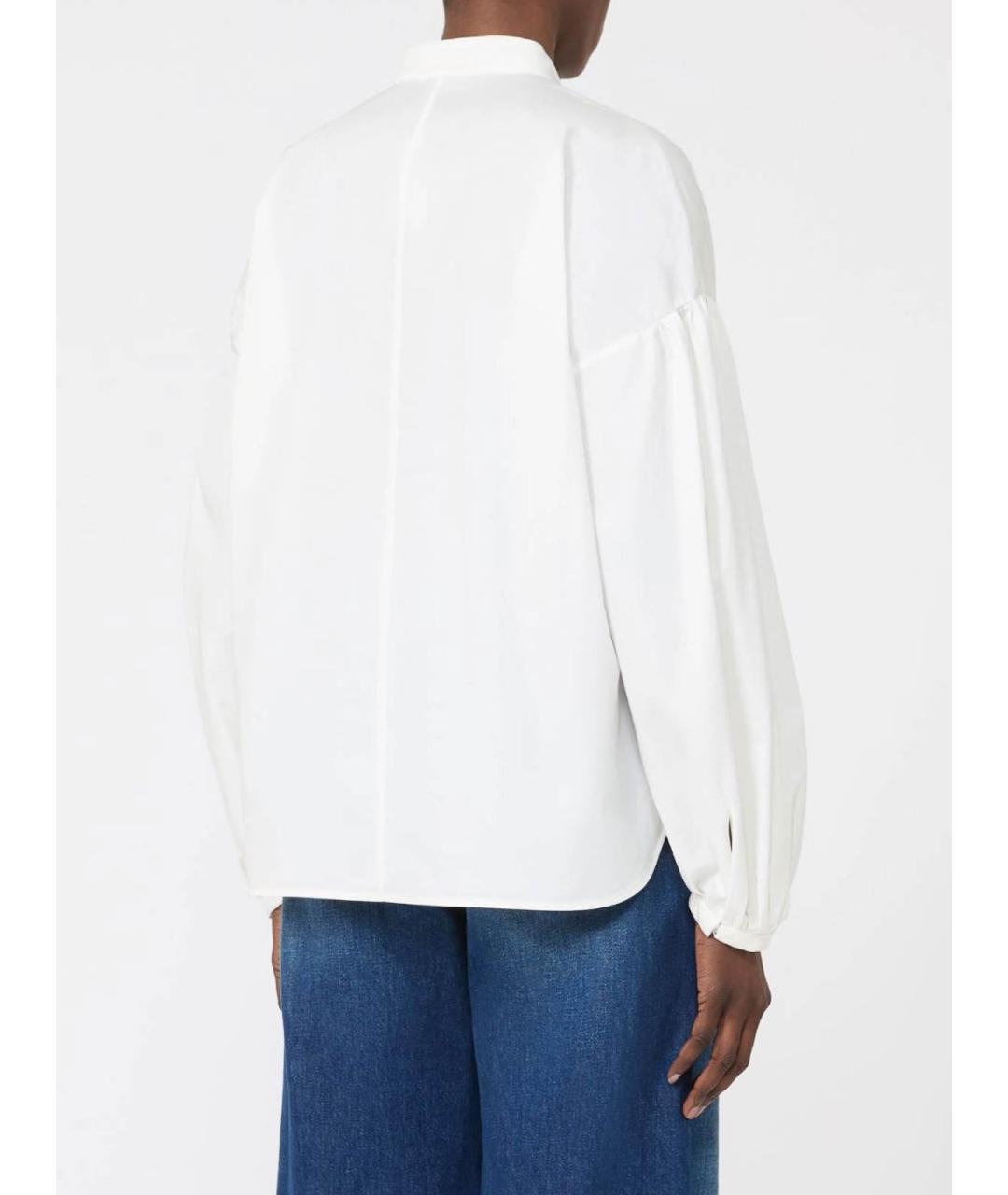 MAX MARA STUDIO Белая кашемировая туника, фото 4