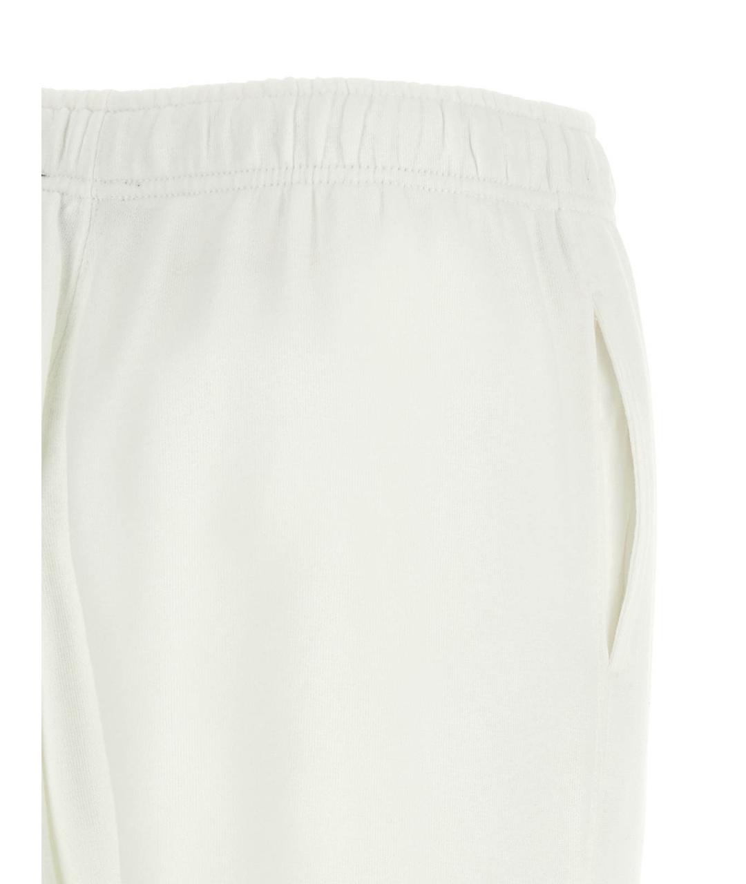 POLO RALPH LAUREN Белые хлопковые спортивные брюки и шорты, фото 4