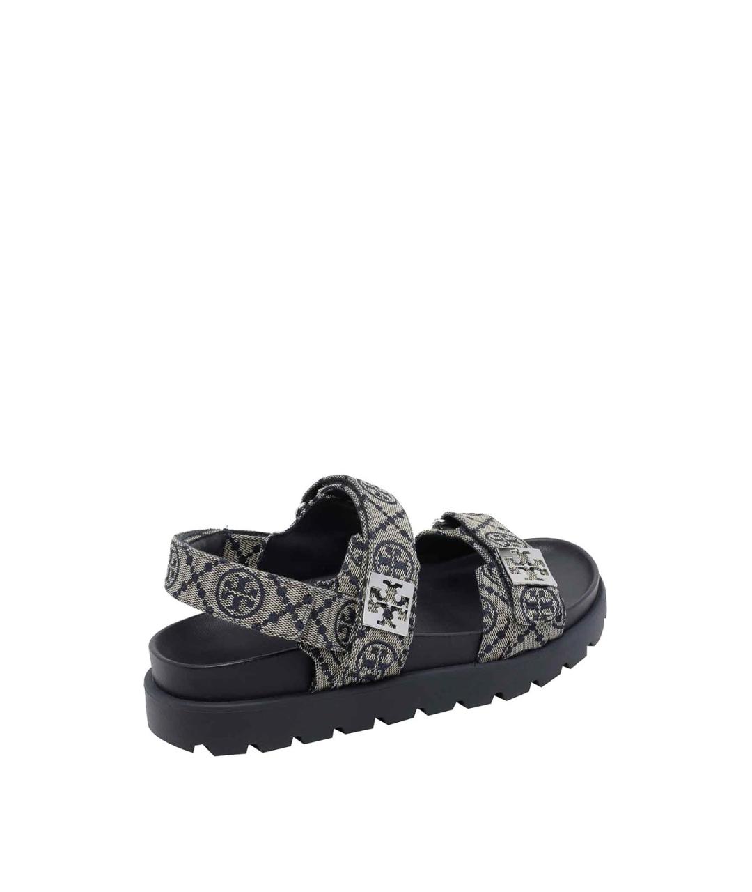 TORY BURCH Синие резиновые сандалии, фото 3