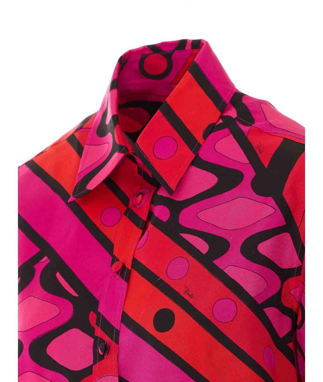 EMILIO PUCCI Мульти хлопковая рубашка, фото 3
