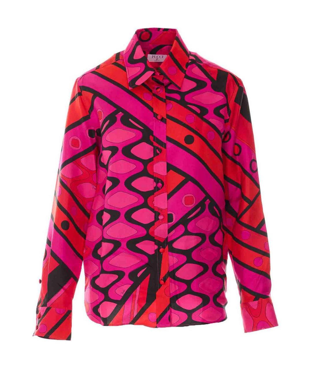 EMILIO PUCCI Мульти хлопковая рубашка, фото 1