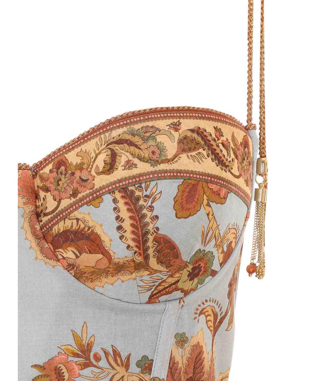 ZIMMERMANN Мульти хлопковое повседневное платье, фото 4