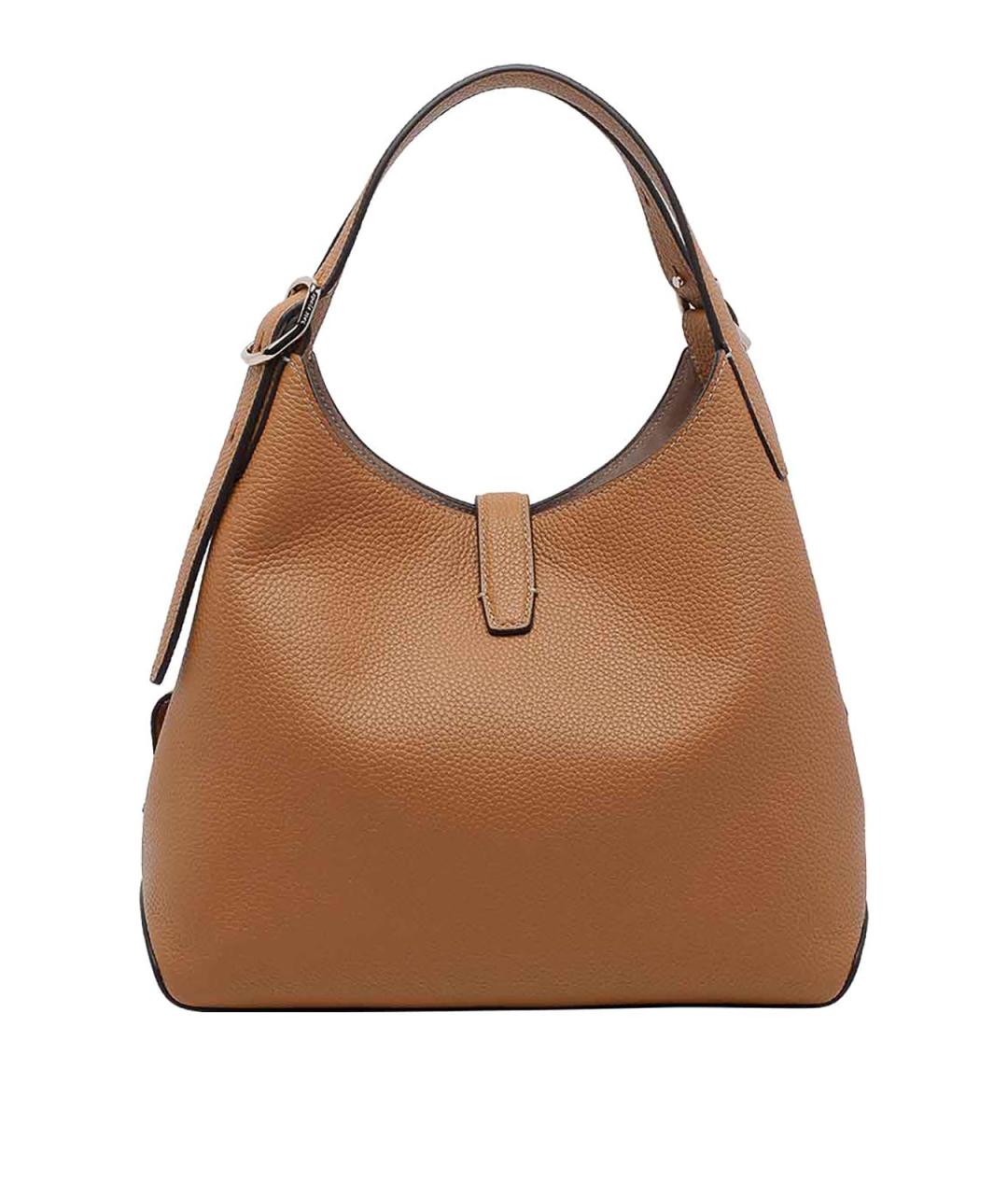 KATE SPADE Коричневая кожаная сумка тоут, фото 3