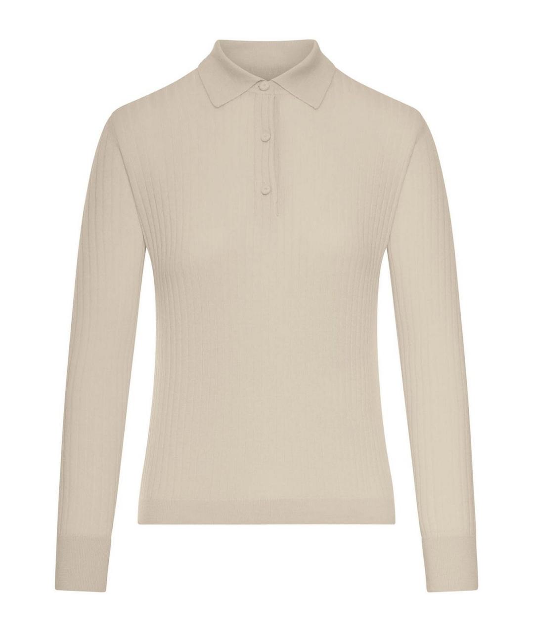 MAX MARA Бежевый кашемировый джемпер / свитер, фото 1