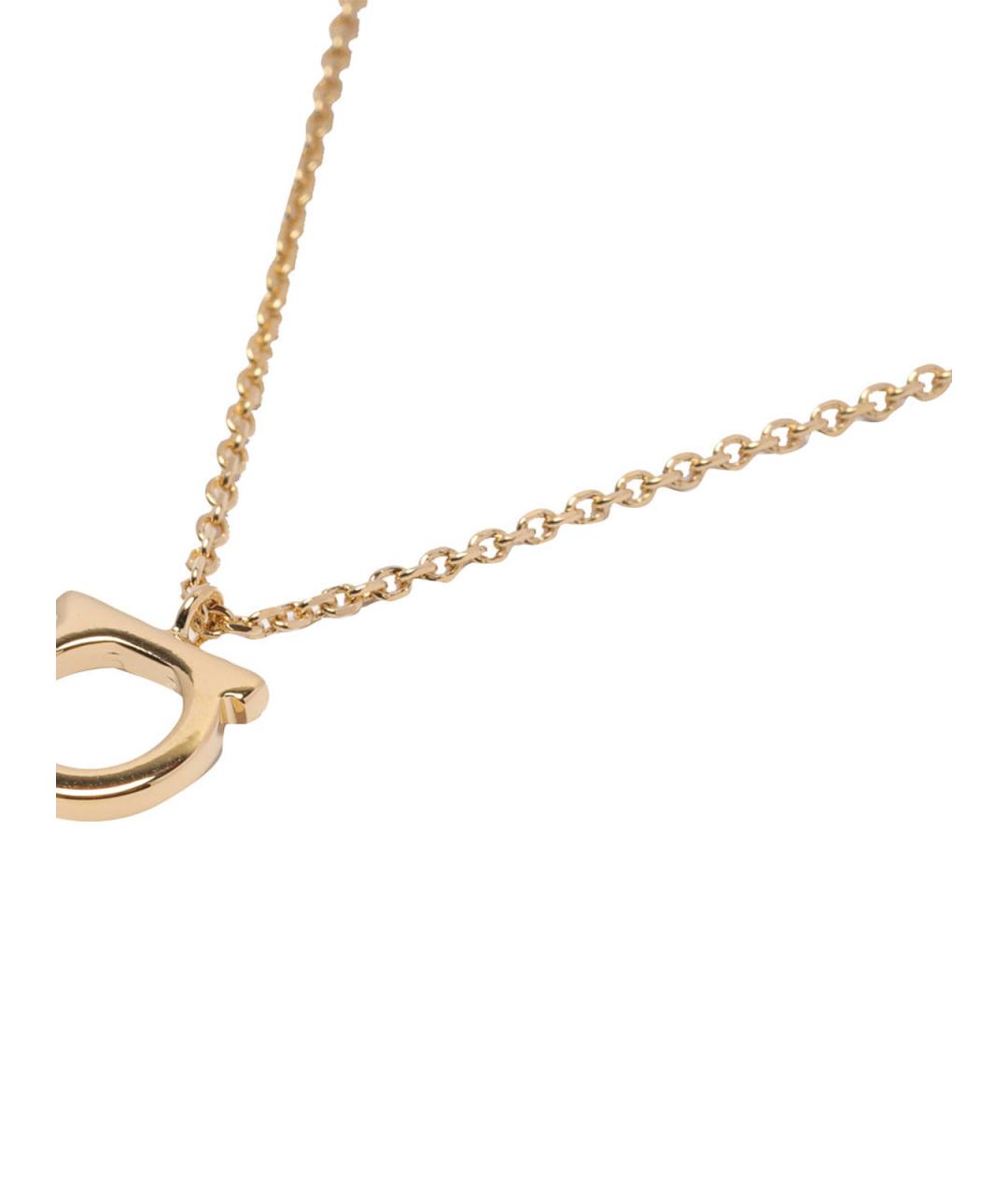 FERRAGAMO Золотое колье из желтого золота, фото 2