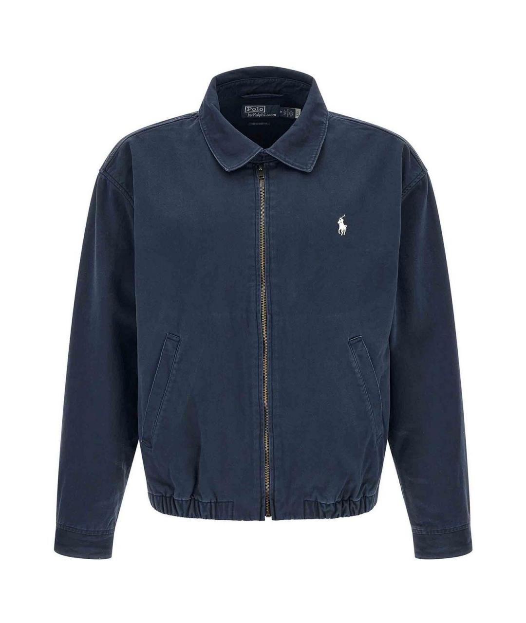 POLO RALPH LAUREN Синяя хлопковая куртка, фото 1
