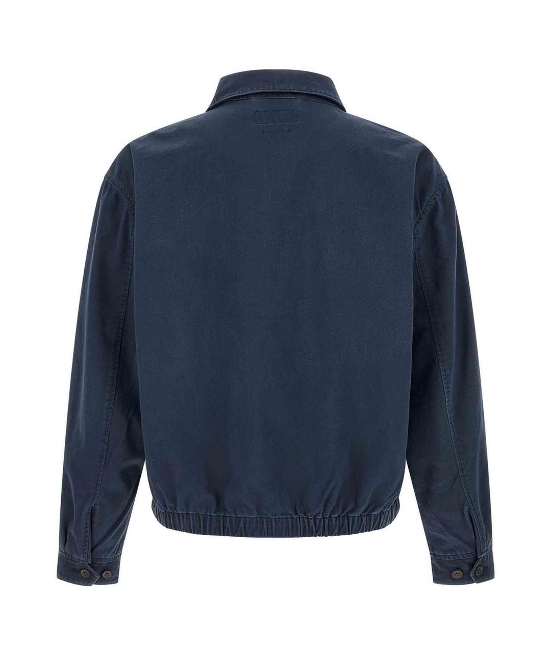POLO RALPH LAUREN Синяя хлопковая куртка, фото 2