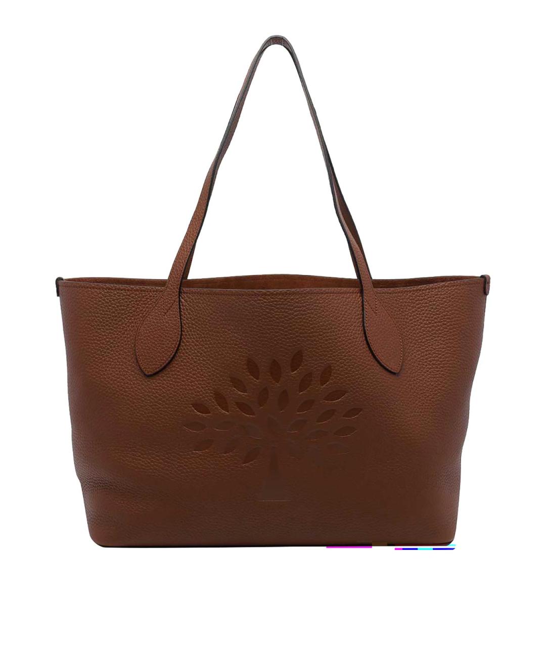 MULBERRY Коричневая кожаная сумка тоут, фото 1