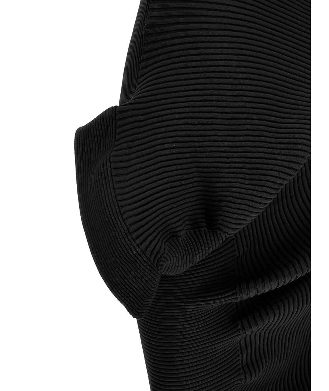 ISSEY MIYAKE Черное полиэстеровое вечернее платье, фото 4