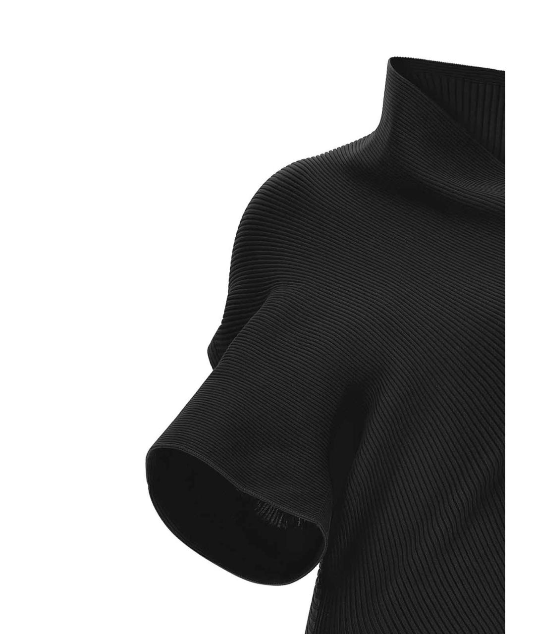 ISSEY MIYAKE Черное полиэстеровое вечернее платье, фото 3