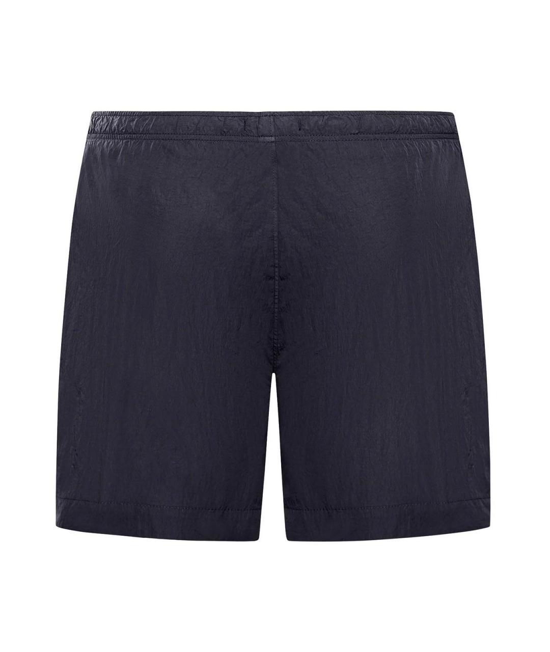 CP COMPANY Темно-синие полиамидовые шорты, фото 2
