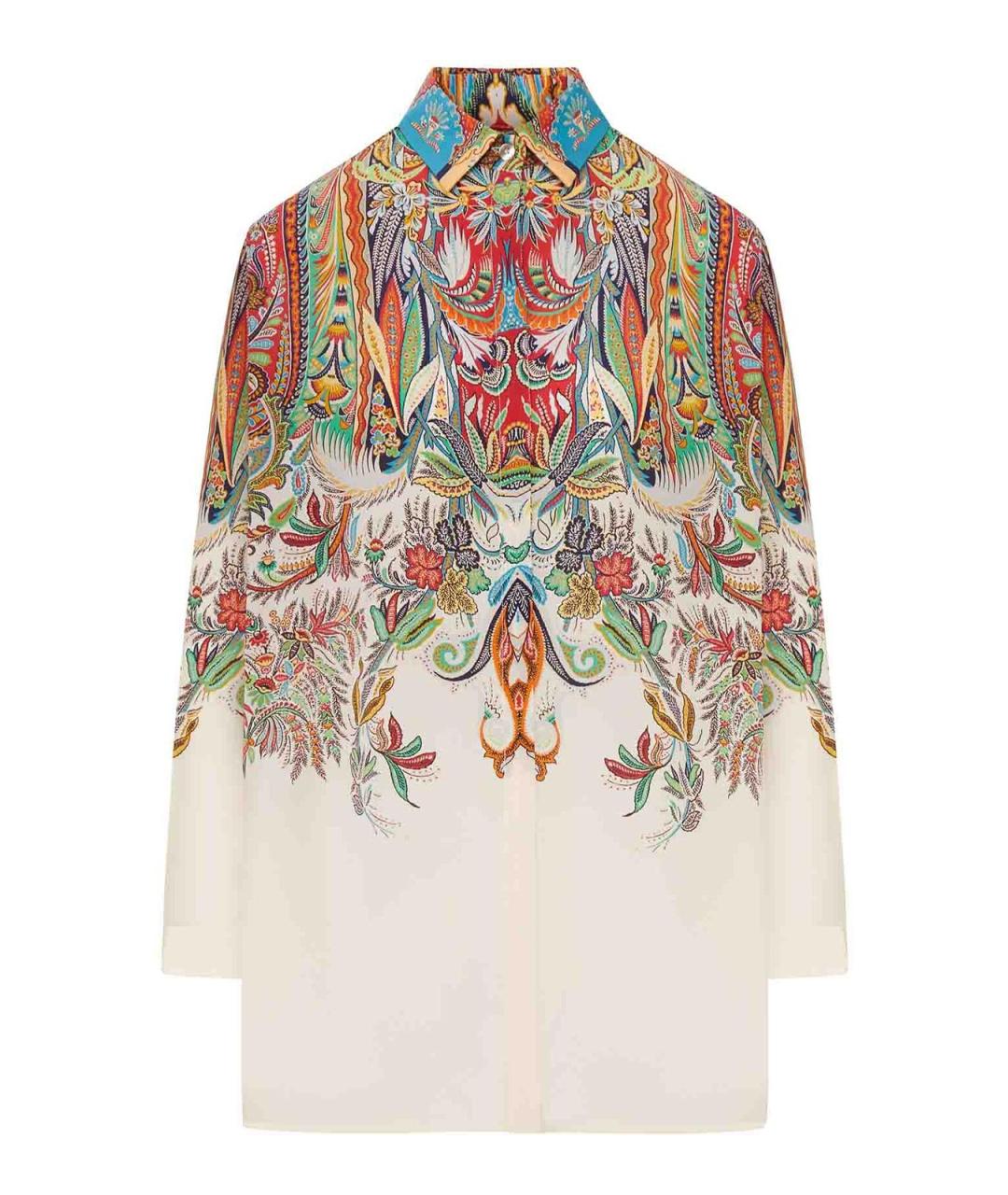 ETRO Мульти шелковая рубашка, фото 1