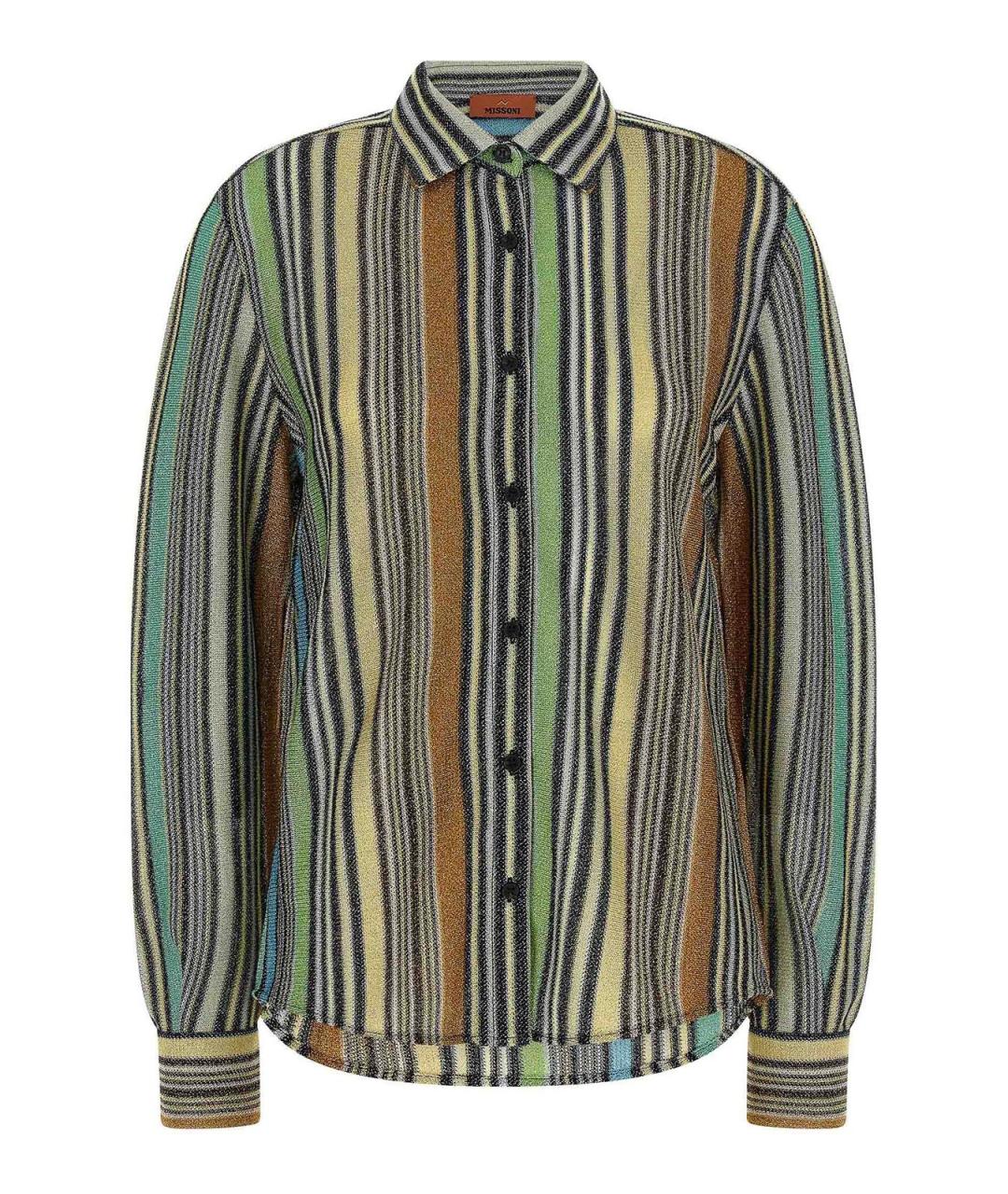 MISSONI Мульти вискозная рубашка, фото 1