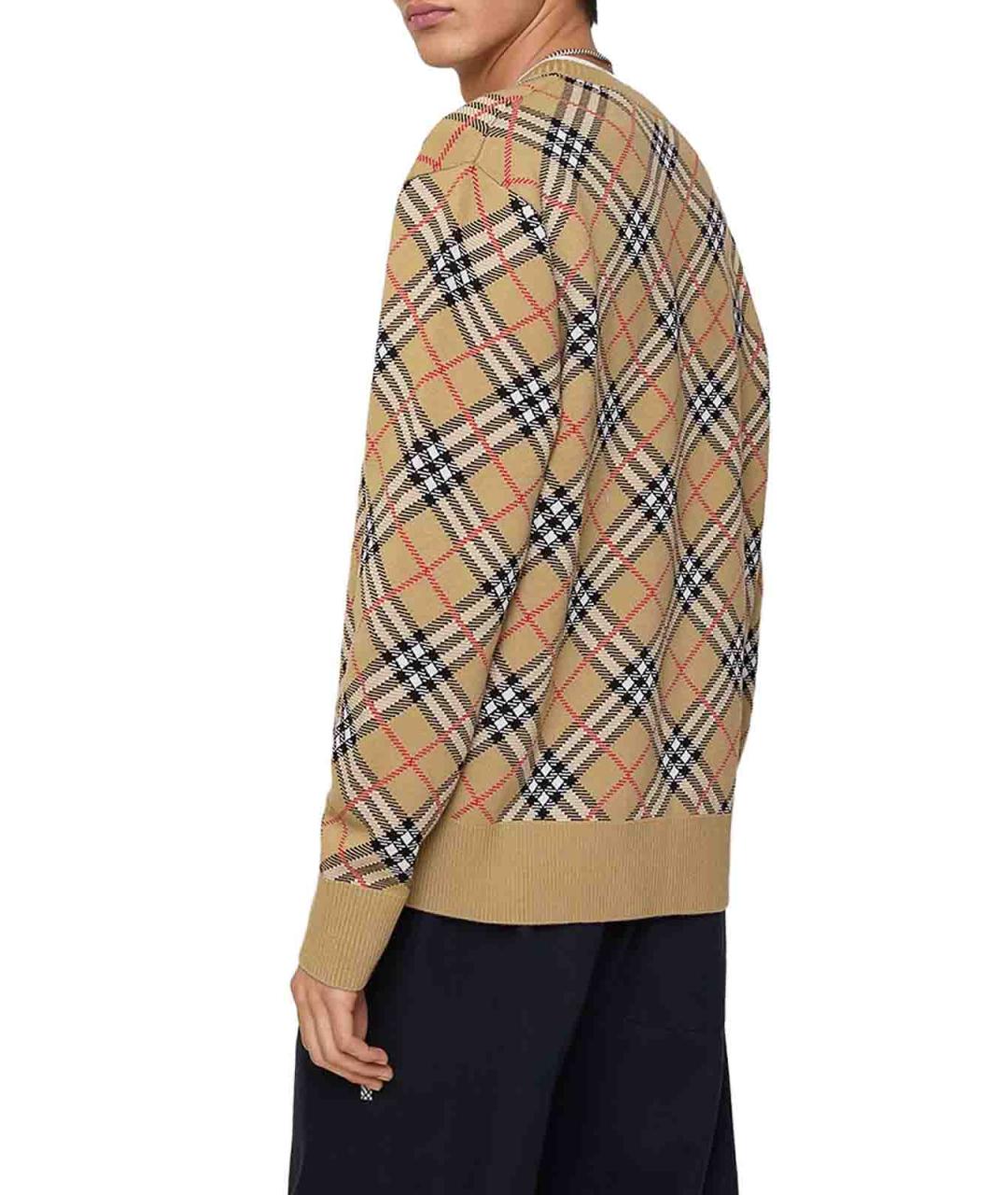 BURBERRY Мульти хлопковый джемпер / свитер, фото 3