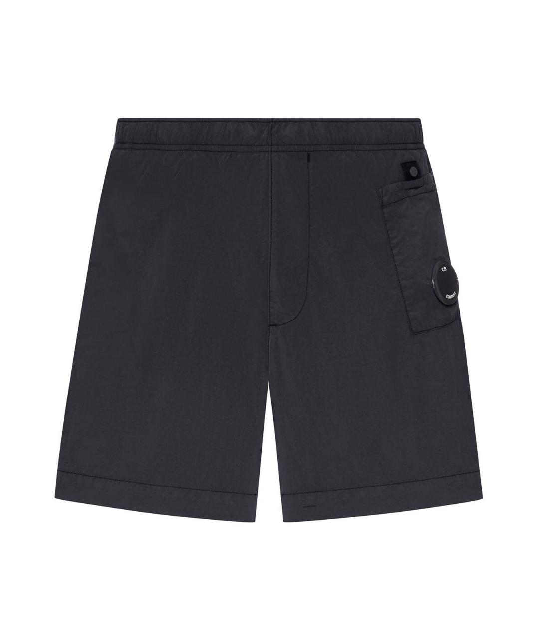 CP COMPANY Черные полиамидовые плавки, фото 1