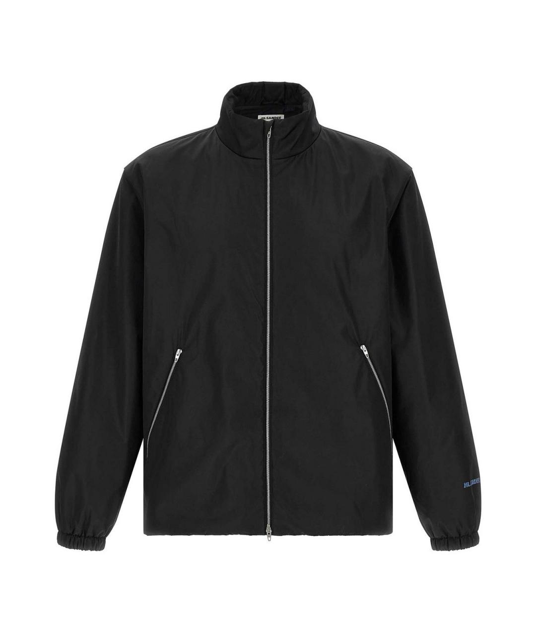 JIL SANDER Черная полиэстеровая куртка, фото 1
