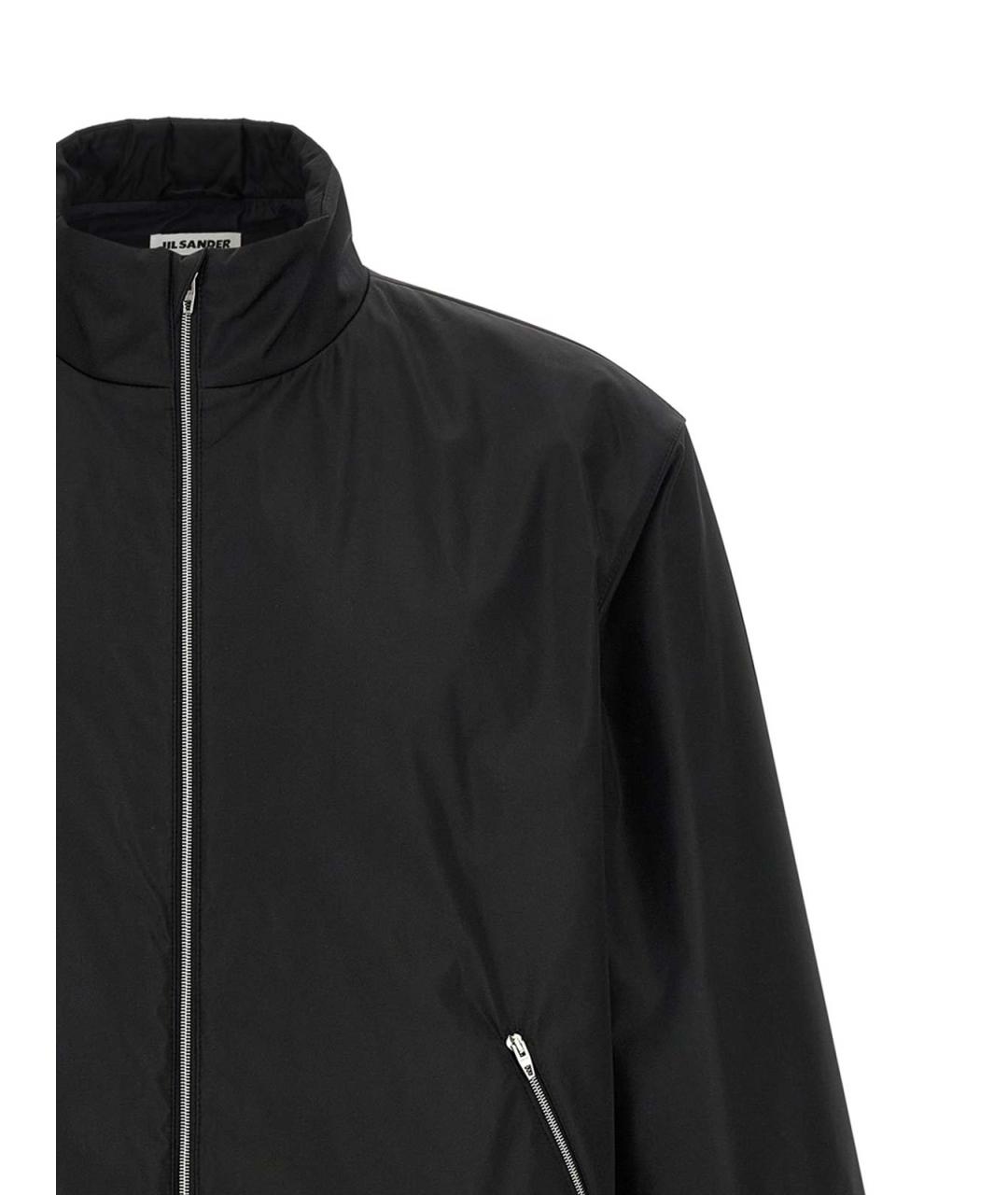 JIL SANDER Черная полиэстеровая куртка, фото 3