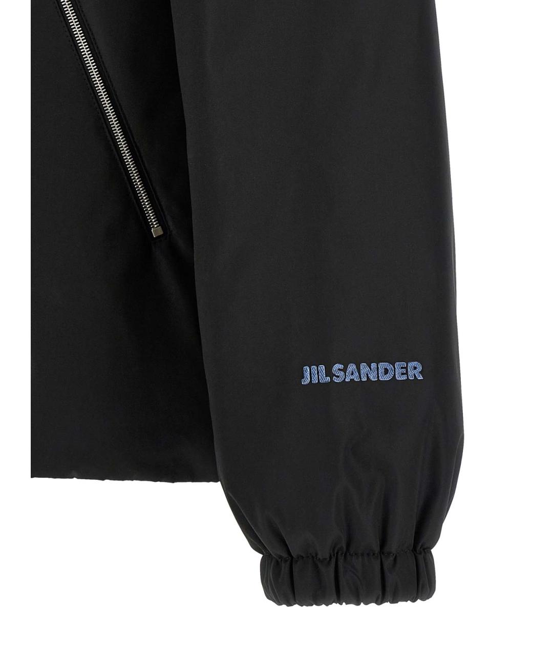 JIL SANDER Черная полиэстеровая куртка, фото 4