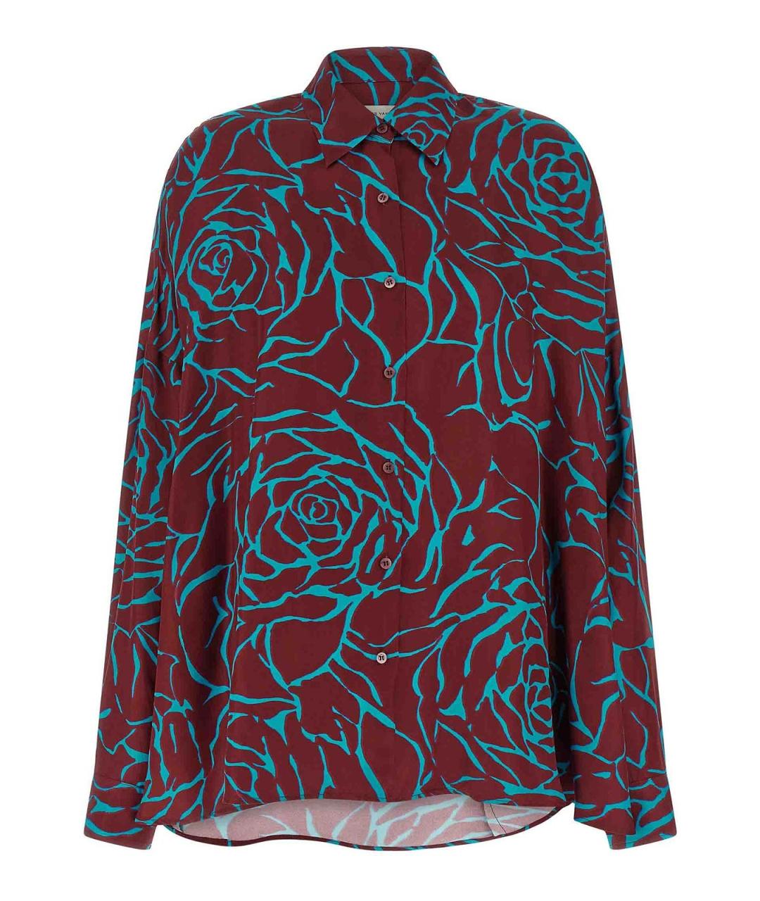 DRIES VAN NOTEN Мульти вискозная рубашка, фото 1