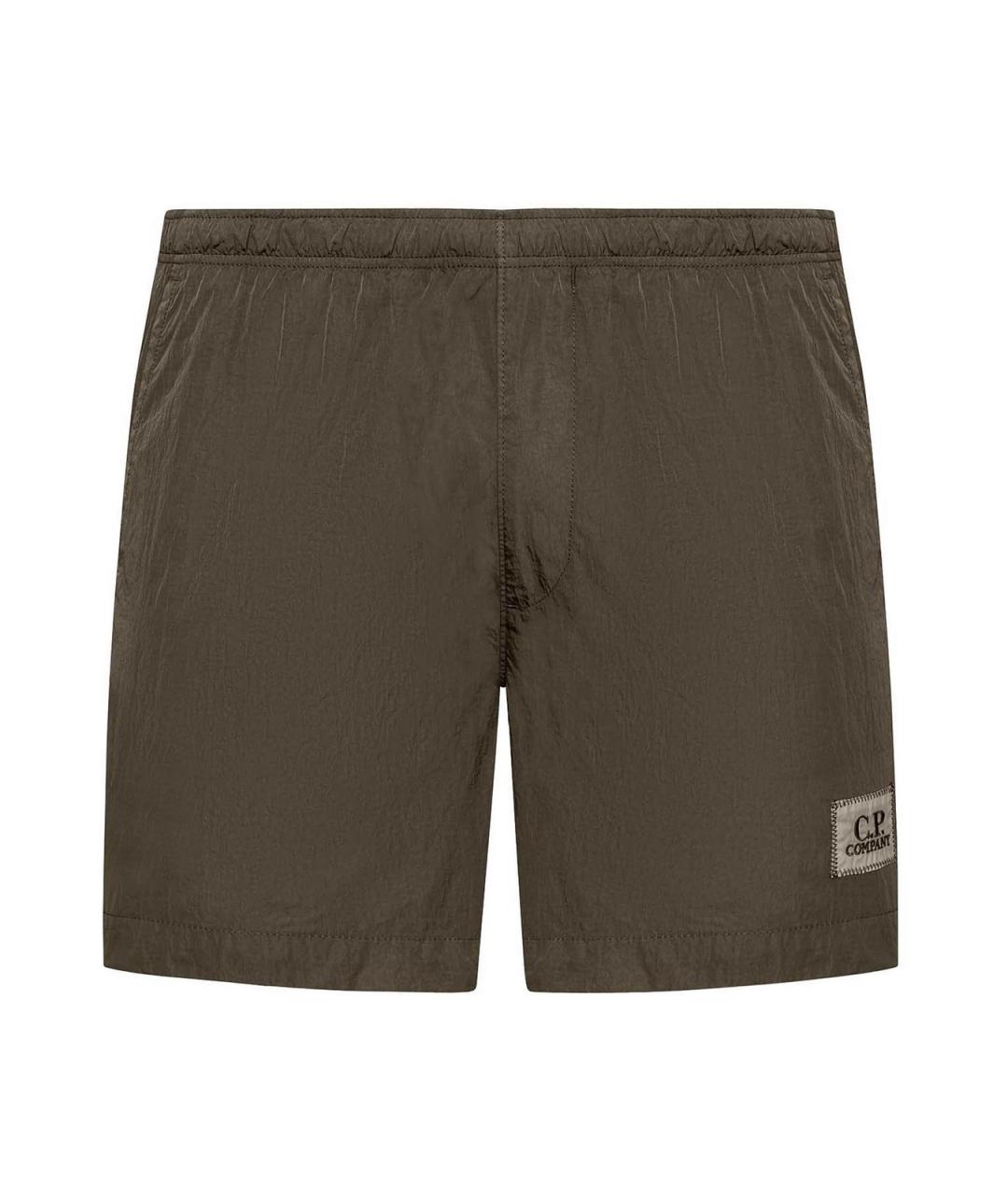 CP COMPANY Хаки полиамидовые шорты, фото 1