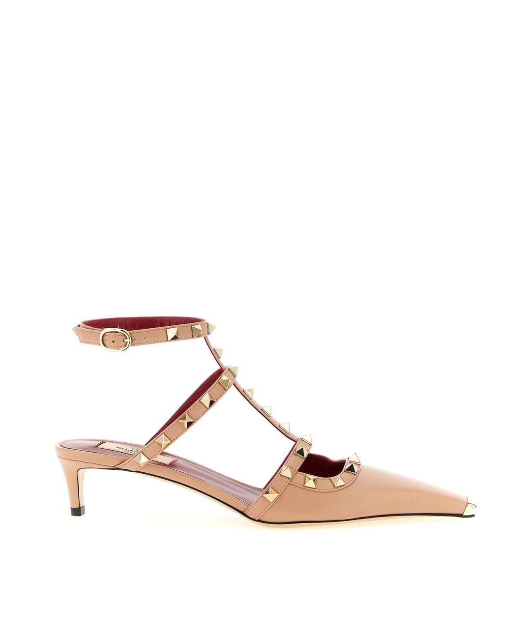VALENTINO Розовые кожаные туфли, фото 1