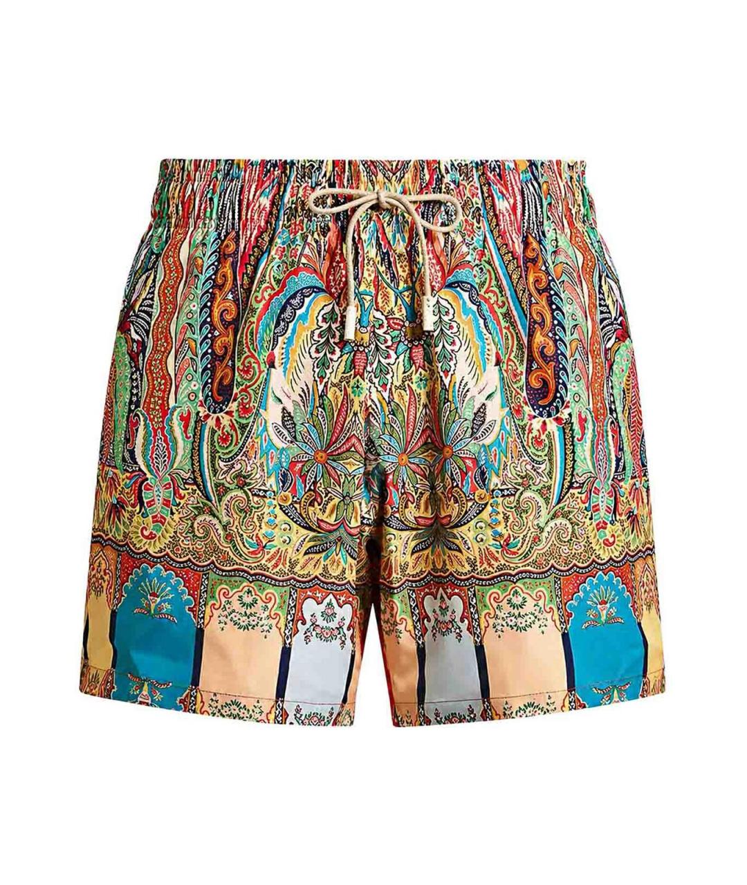 ETRO Мульти полиэстеровые шорты, фото 1