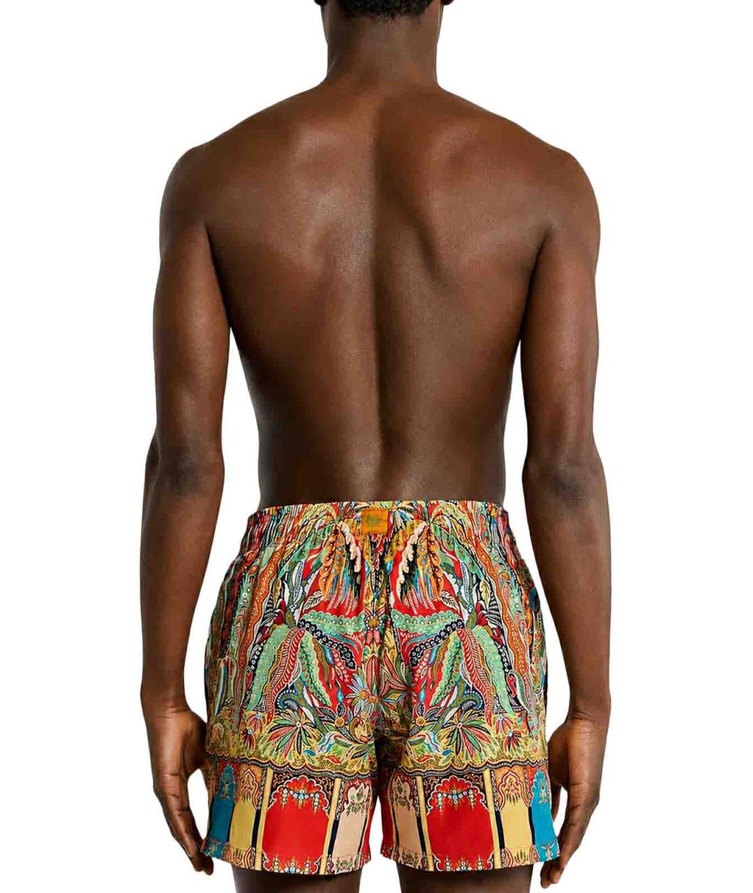 ETRO Мульти полиэстеровые шорты, фото 3
