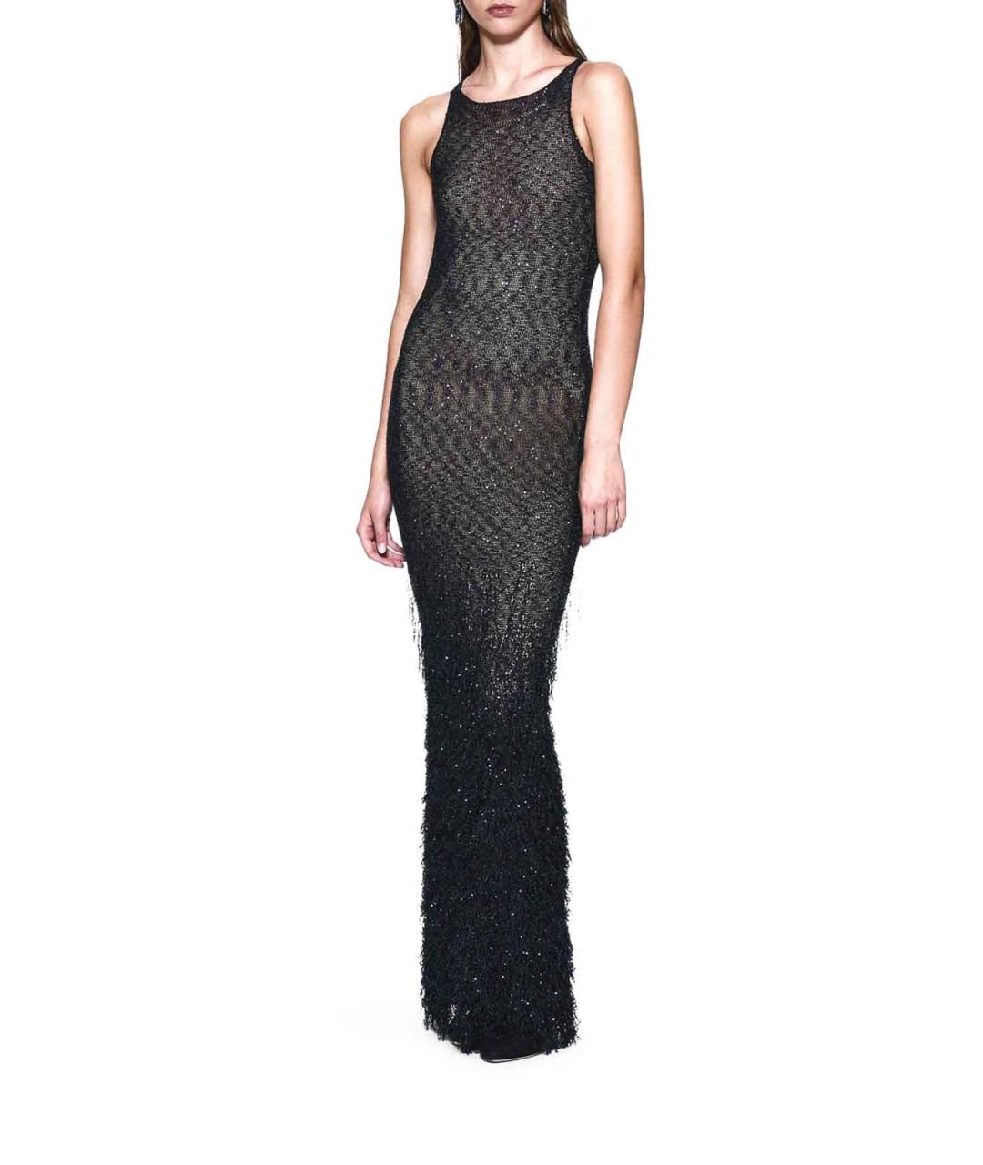 GIORGIO ARMANI Мульти полиэстеровое коктейльное платье, фото 2