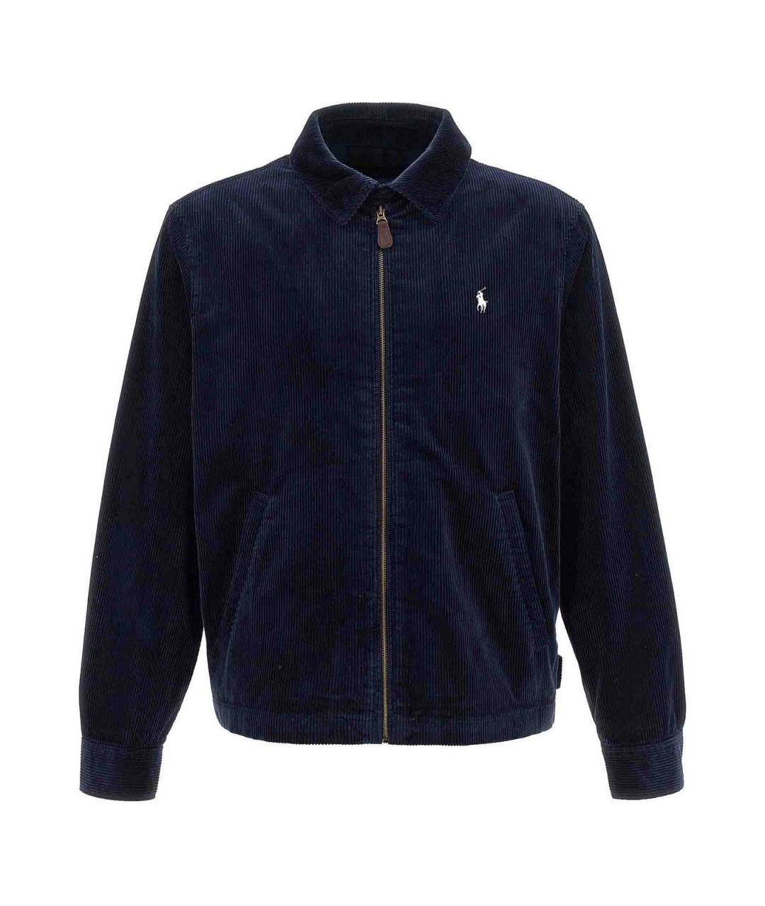 POLO RALPH LAUREN Синяя хлопковая куртка, фото 1