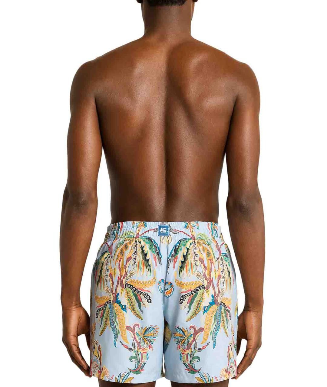 ETRO Мульти полиэстеровые шорты, фото 3