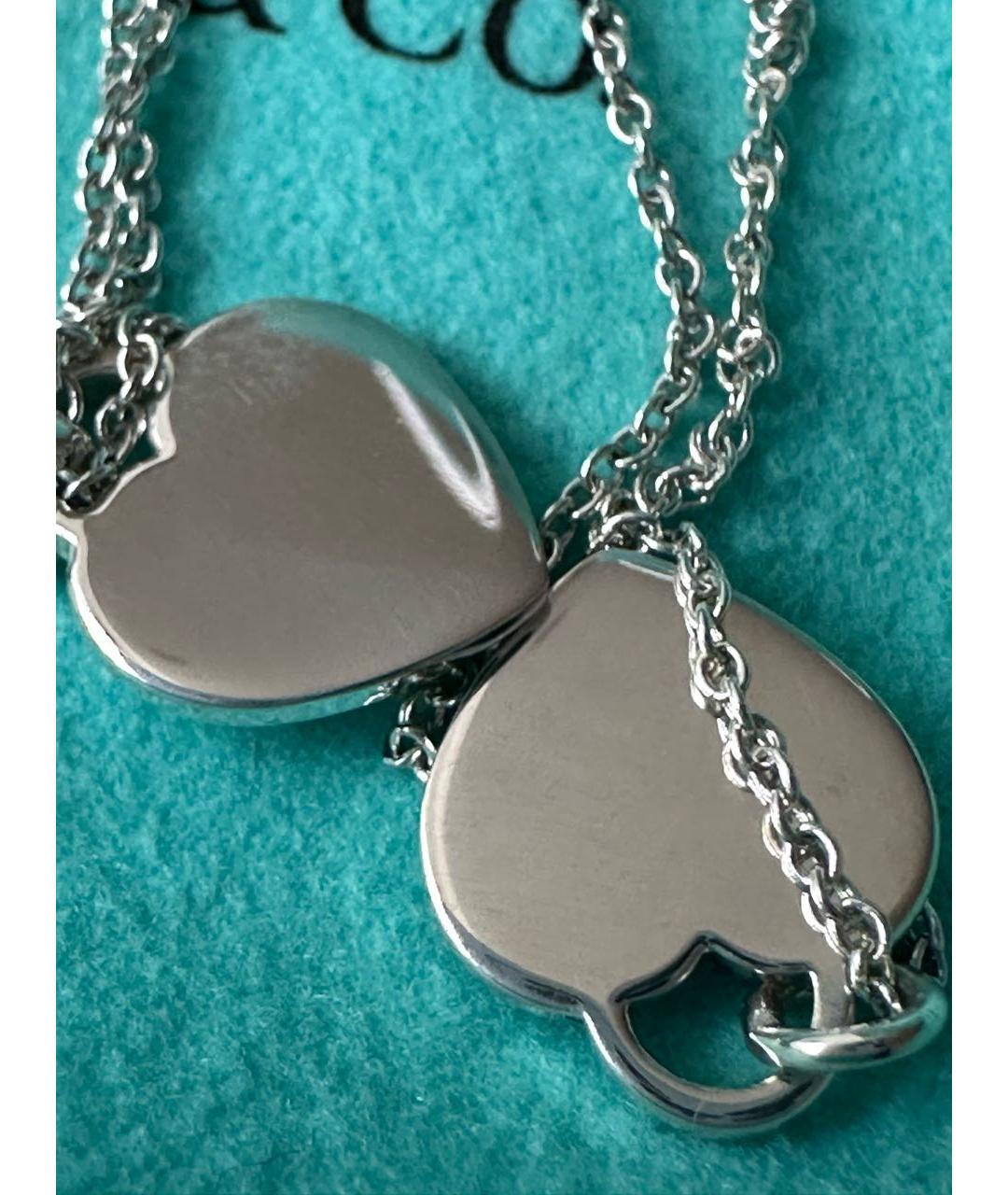 TIFFANY&CO Бирюзовое серебряное колье, фото 4