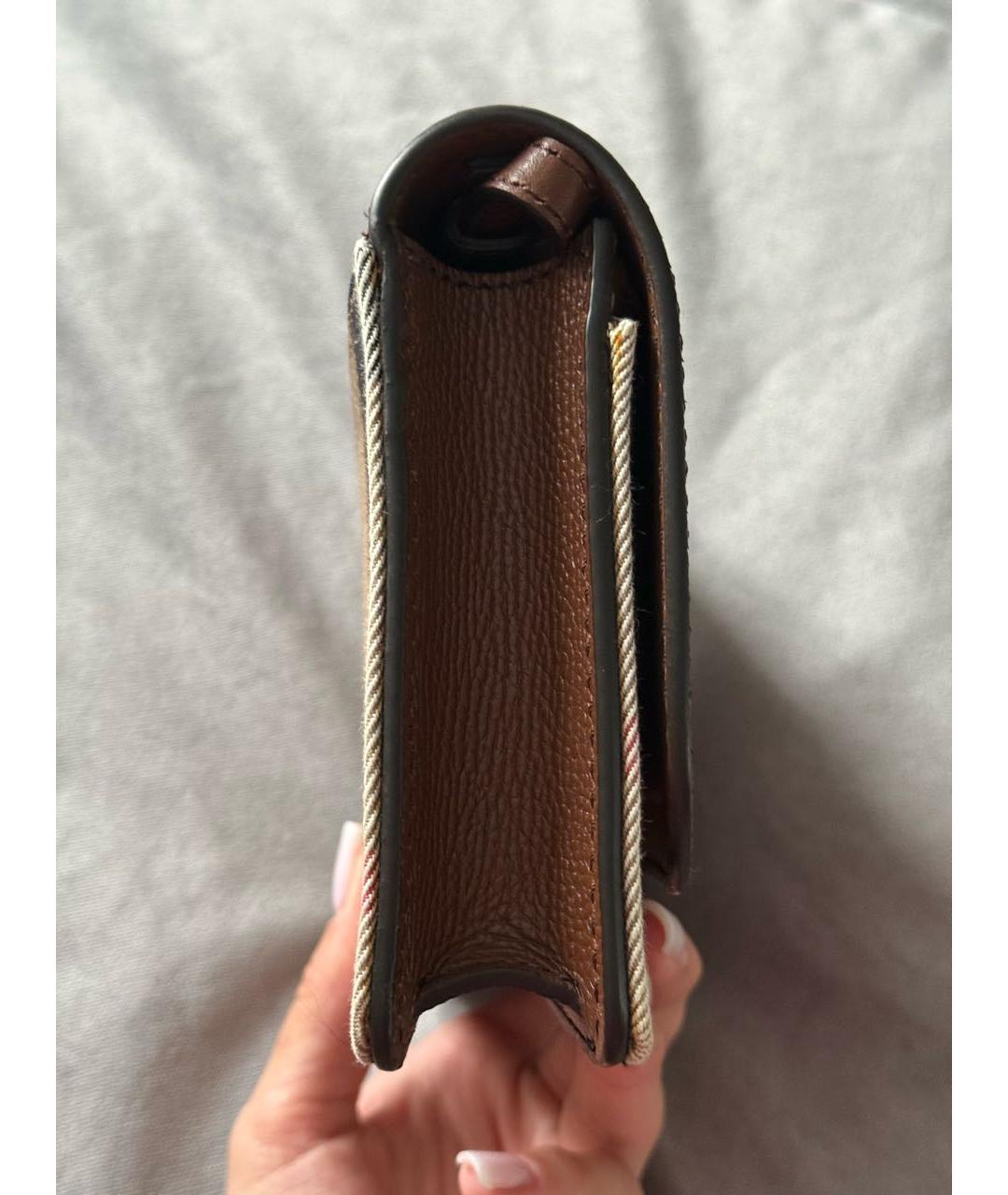 BURBERRY Коричневая сумка через плечо, фото 3