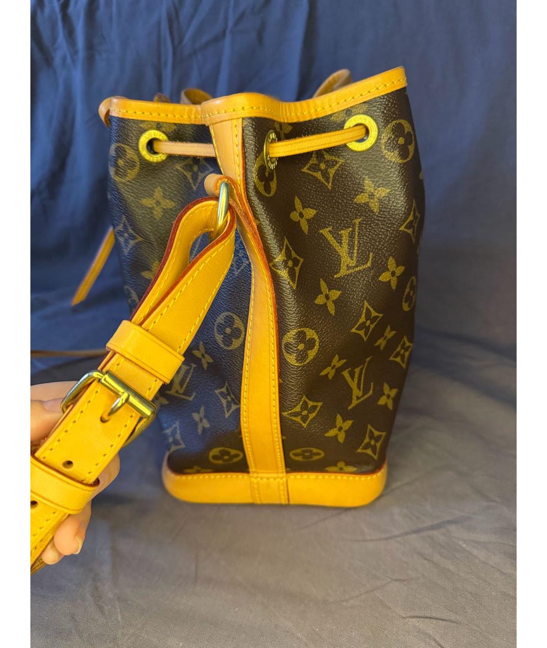 LOUIS VUITTON Коричневая сумка через плечо, фото 5