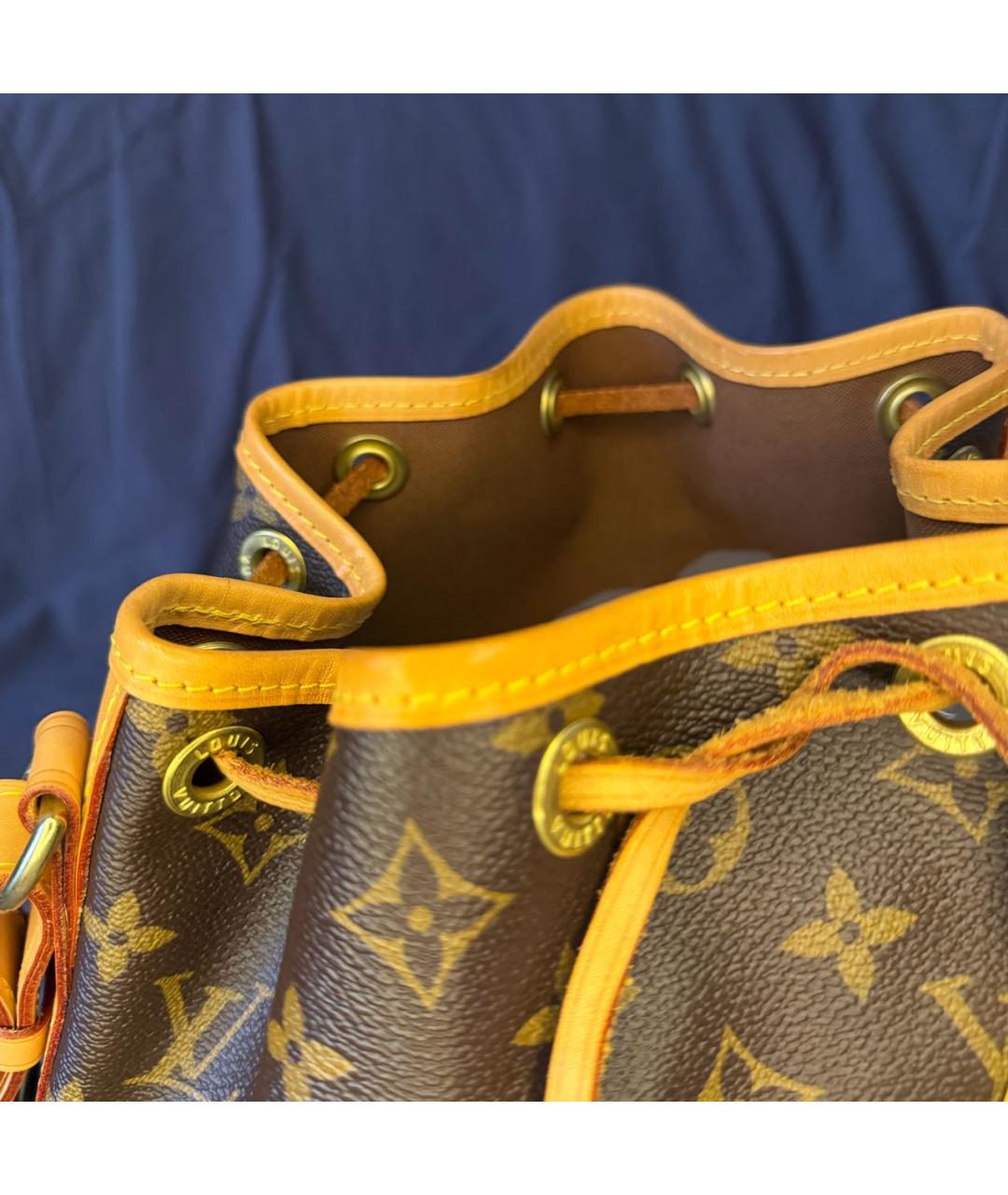 LOUIS VUITTON Коричневая сумка через плечо, фото 6