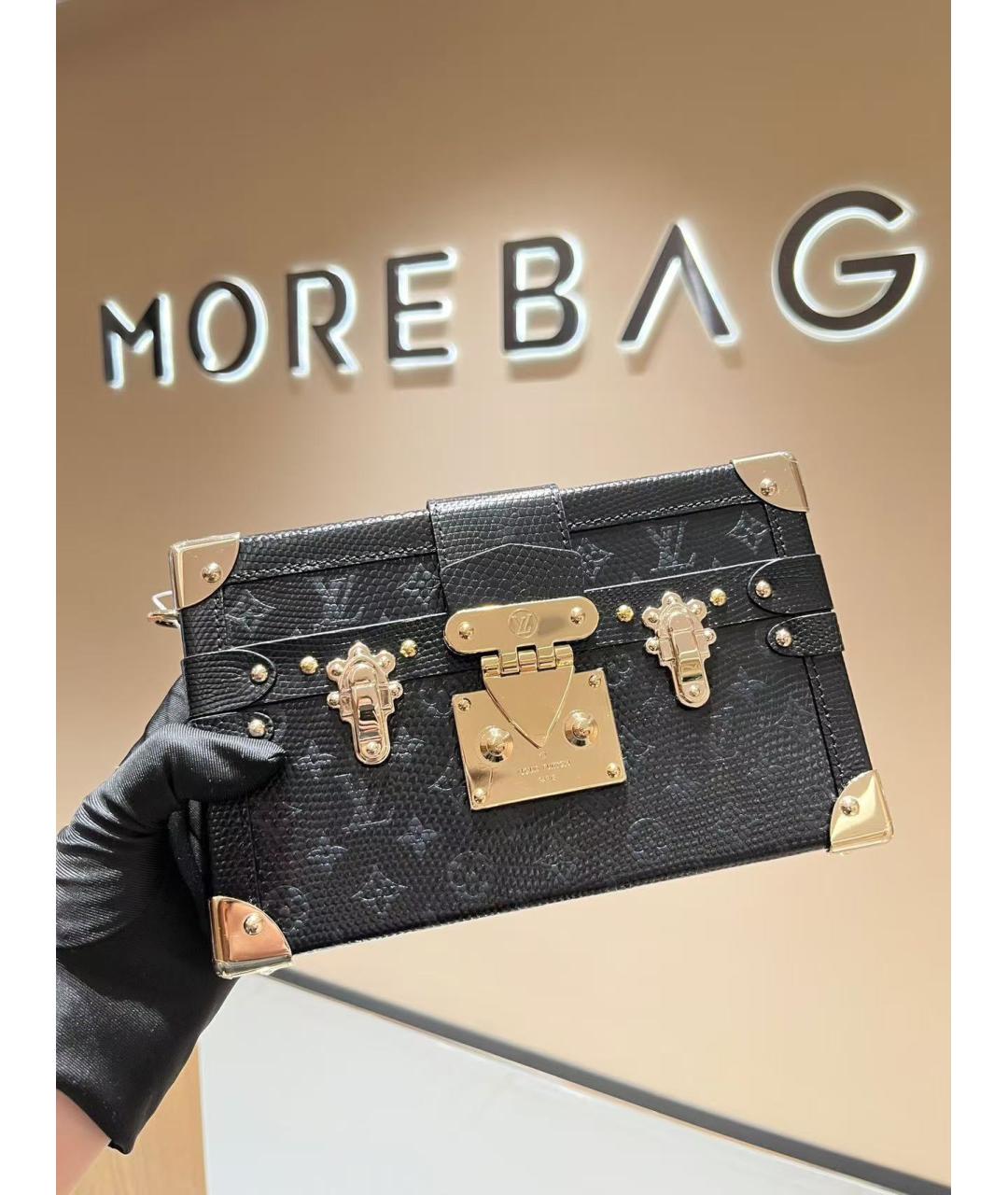 LOUIS VUITTON Черная сумка через плечо, фото 6
