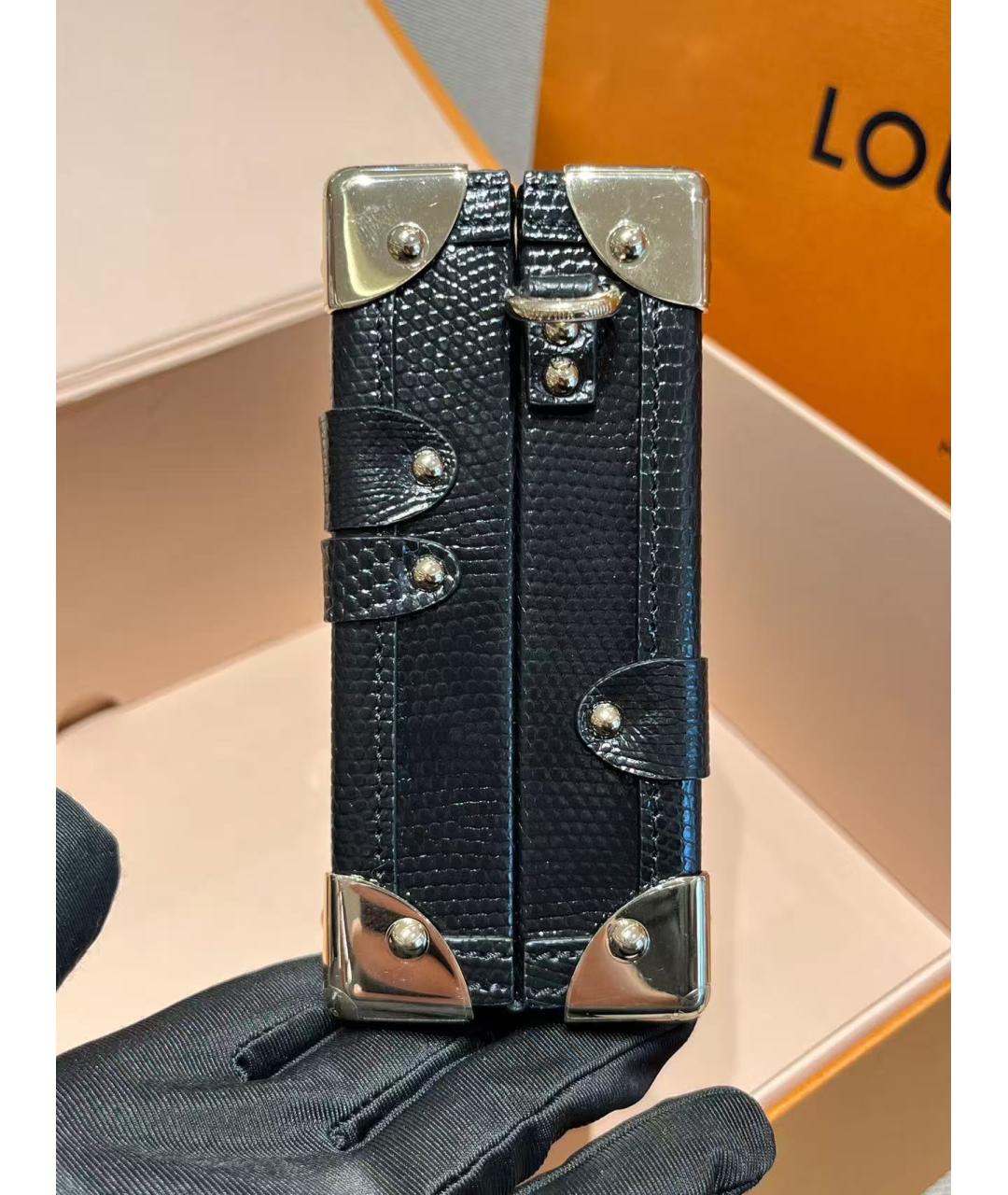 LOUIS VUITTON Черная сумка через плечо, фото 4